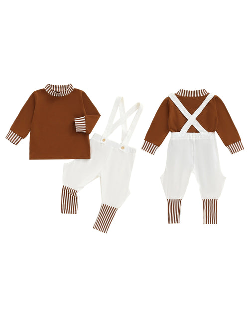Adorable Infant Unisex Winter Clothing Set with Knit Sweater and Cozy Pants for Cold Weather Outfits